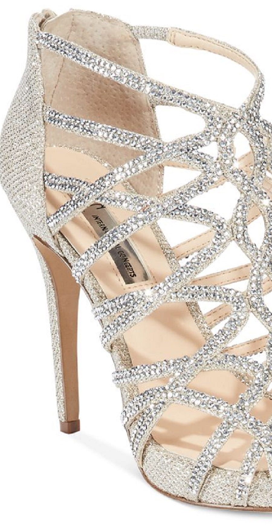 Sandália feminina Sharee2 Fabric Open Toe da INC International Concepts, amarela, tamanho 10,5 M