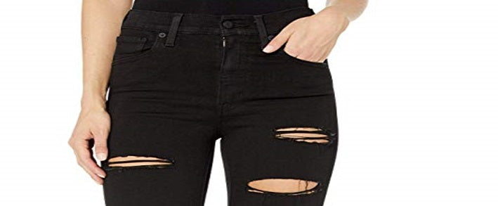 Calça Jeans Levi's Mile High Super Skinny Feminina Azul Tamanho 30X30