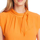Blusa feminina Vince Camuto lisa laranja tamanho grande