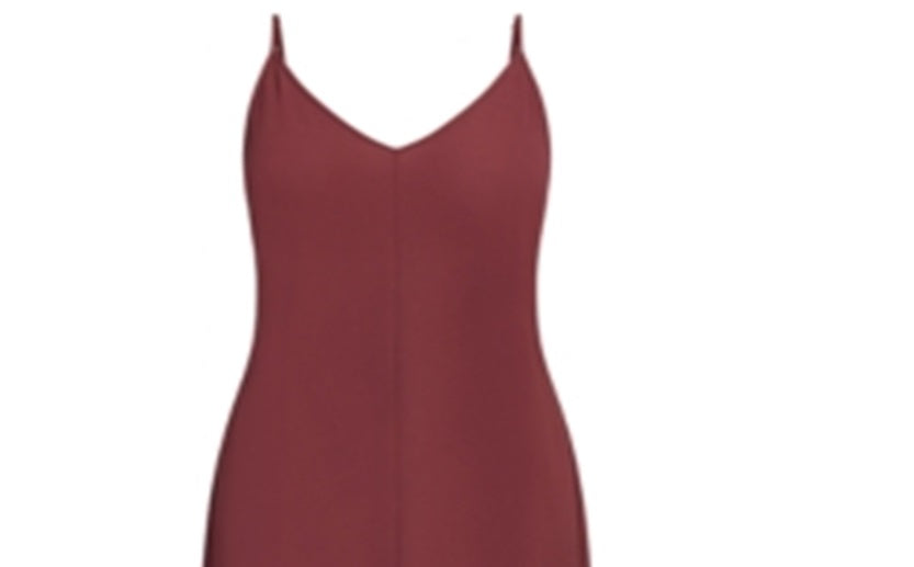 Vestido longo feminino City Chic com decote em V, vermelho, tamanho 22W