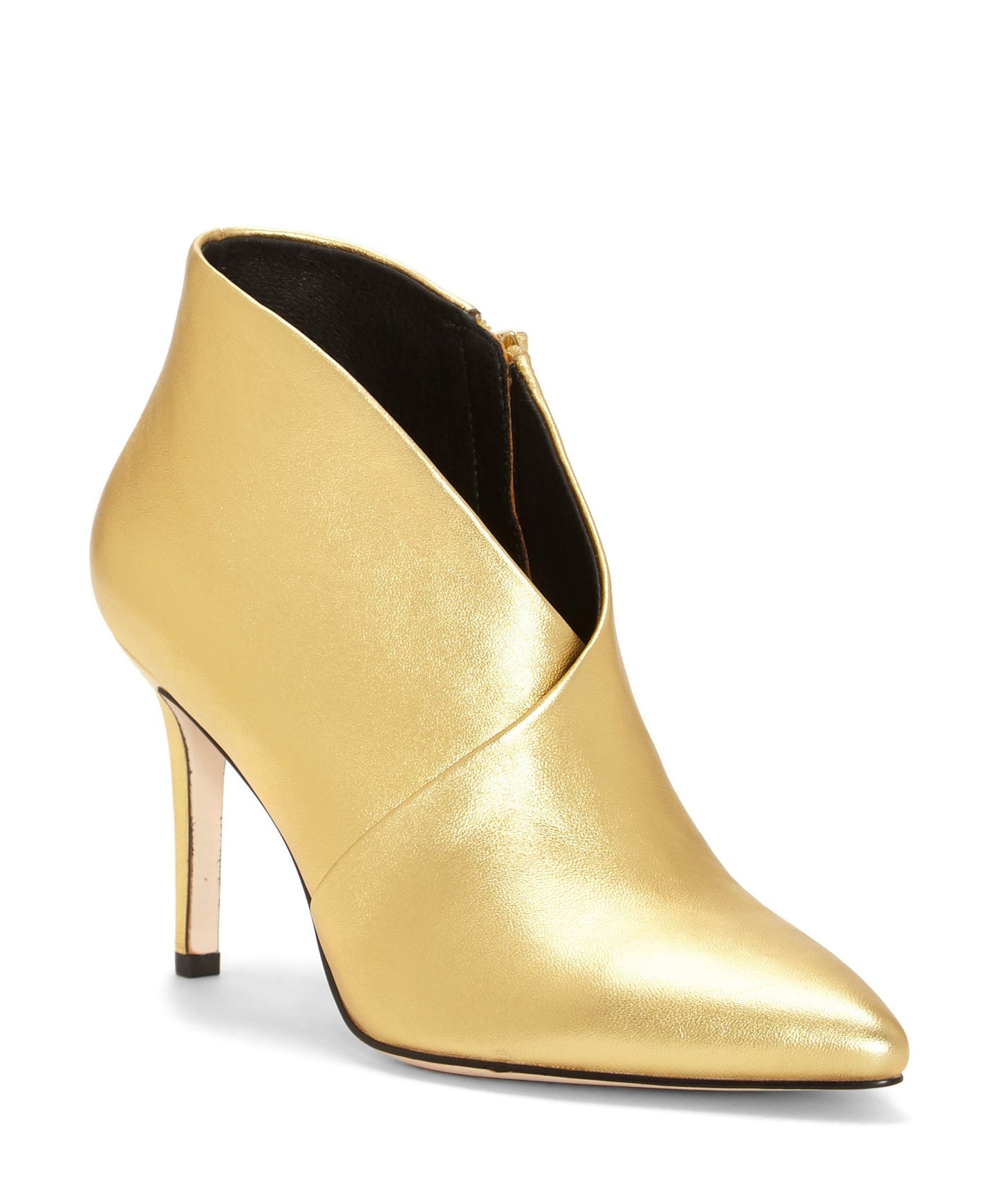 Coleção Feminina Jessica Simpson Bota de Couro Karat Gold Layra Amarela Tamanho 6,5 M