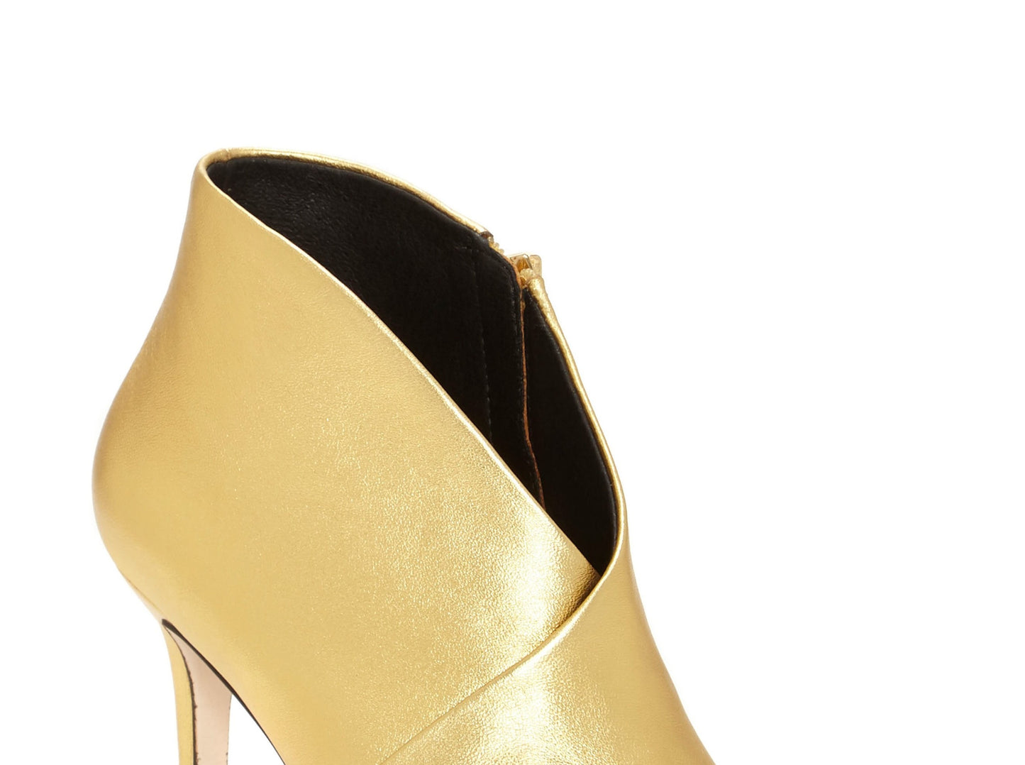 Coleção Feminina Jessica Simpson Bota de Couro Karat Gold Layra Amarela Tamanho 6,5 M