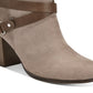 Material Girl Botas de cano curto femininas Melany de camurça sintética marrom tamanho 11 M