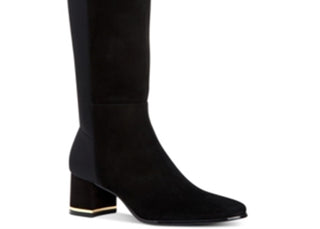 Calvin Klein Freeda Botas de Cano Largo Femininas Pretas Tamanho 6M-WS