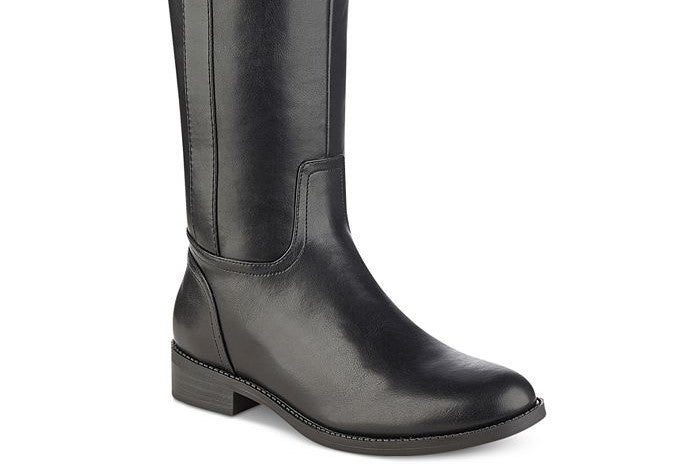 Tommy Hilfiger Ilia2 Botas de cano alto com bico amendoado femininas, marrom, tamanho 11 M