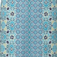 Vestido sem mangas feminino Charter Club com estampa mista, azul, tamanho grande
