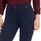 Calça Slim Feminina Style &amp; Co Azul Tamanho 8