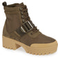 Steve Madden Botas Grady Femininas Verdes Tamanho 7,5 M