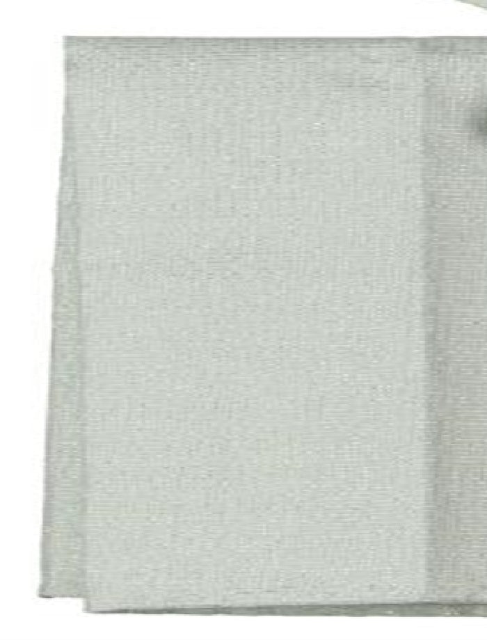 Gravata borboleta metálica masculina Alfani, 2 peças, prateada, tamanho regular