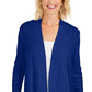 Cardigan feminino patchwork Charter Club, creme, tamanho extrapequeno