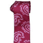 Gravata profissional de seda masculina Sean John, rosa, tamanho regular