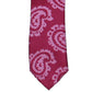Gravata profissional de seda masculina Sean John, rosa, tamanho regular
