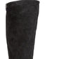 Botas femininas Alfani Nessii Tall Block Heel High, cinza, tamanho 7 M