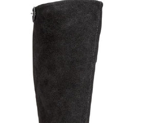 Botas femininas Alfani Nessii Tall Block Heel High, cinza, tamanho 7 M