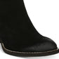 Botas femininas Sam Edelman Minetta pretas, tamanho 9,5M