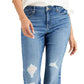 Calça jeans feminina INC International Concepts Elizabeth Curvy Bootcut azul tamanho 6