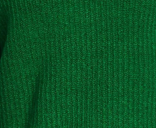 Vince Camuto Women's Ribbed V Neck Sweater Green Size Medium
