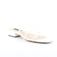 Sandálias femininas Steven by Steve Madden Hades Slip-on Slide, brancas, tamanho 8 M