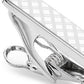 Ryan Seacrest Distinction Randy Tie Bar Masculino Cinza Tamanho Regular