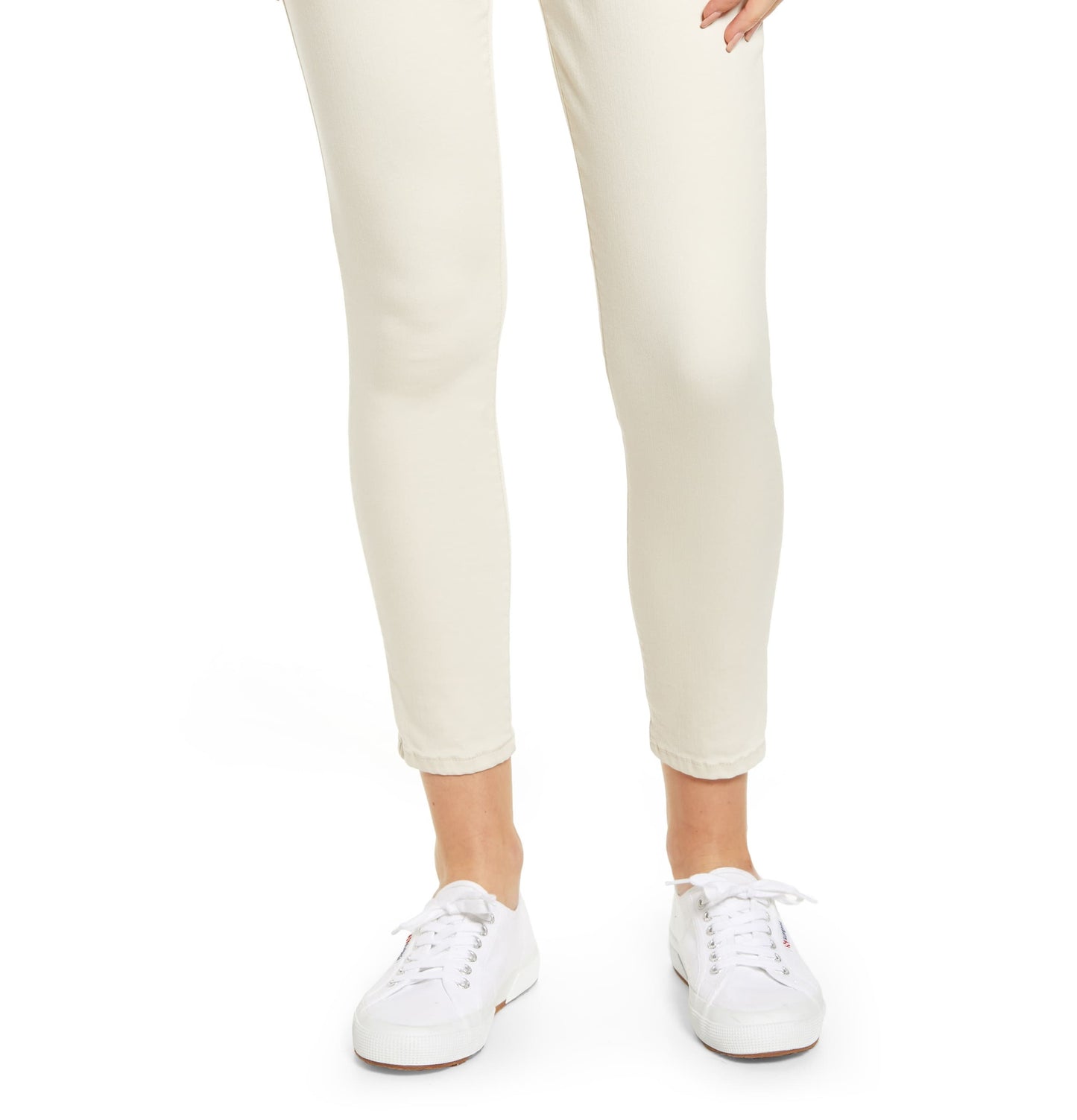 Calça jeans skinny Sanctuary feminina Standard Surplus Solid Cigarette, marrom, tamanho 32