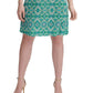 Vestido Tommy Hilfiger Feminino Manga 3/4 Gola Joia Comprimento Joelho Verde Tamanho 6