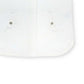Cardigan feminino Charter Club com bainha curva e cor lisa, branco, tamanho pequeno
