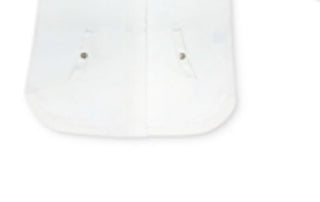 Cardigan feminino Charter Club com bainha curva e cor lisa, branco, tamanho pequeno