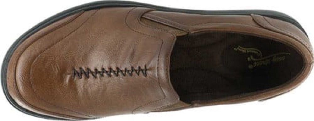 Easy Street Extra Wide Wide Ultimate Slip On Feminino Marrom Tamanho 7,5 WW