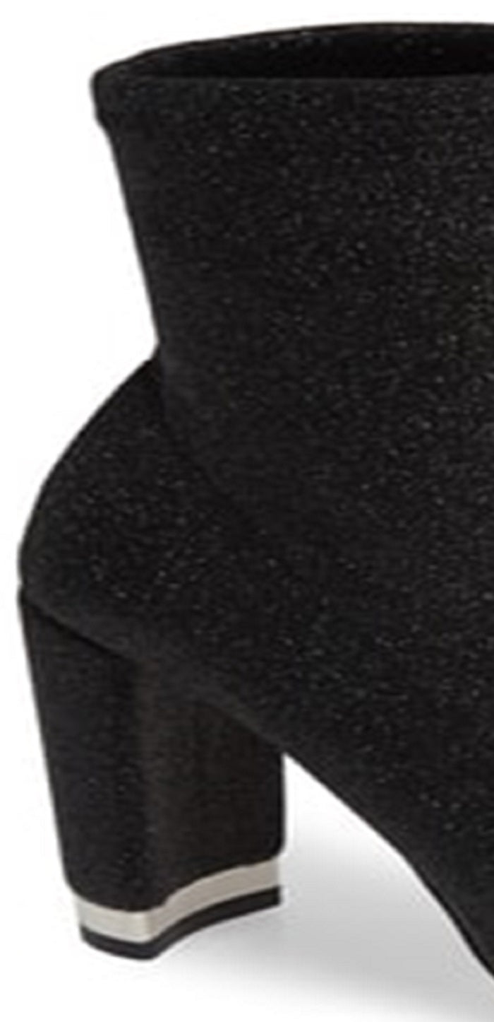 Botas femininas Michael Kors Mandy Bootie Sock pretas tamanho 10 M