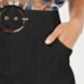 Shorts com cinto feminino INC International Concepts, preto, tamanho 2