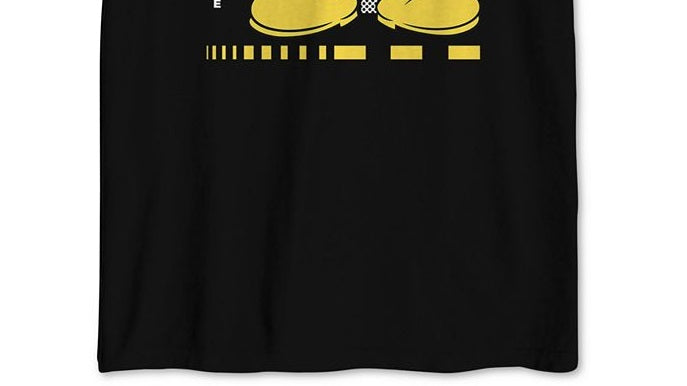 Camiseta estampada masculina Jem preta tamanho pequeno