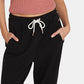 Calça de moletom Volcom Junior Fleece preta tamanho X-S