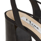 Sandália Nina Metallic Nadelyn Feminina Preta Tamanho 10 M