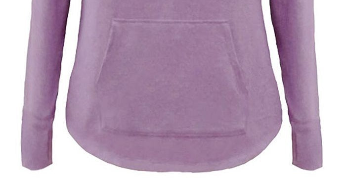 Ideology Moletom feminino com capuz confortável rosa tamanho X-G