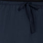 Saia-calça feminina estilo &amp; co, cor azul, tamanho pequeno, com cordão, em tencel