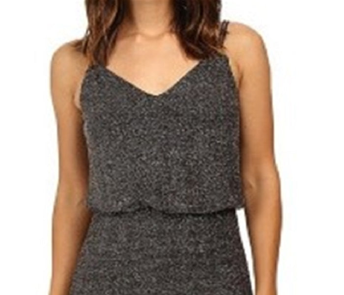 Blusa Feminina Calvin Klein Metallic Preta Tamanho 14