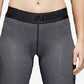 Calça Capri Adidas Alphaskin Fitness Feminina Cinza Tamanho XX-G