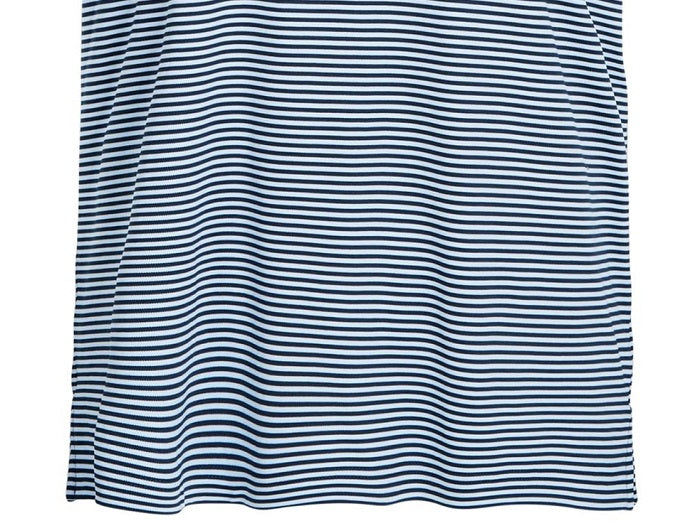 Camisa polo listrada masculina Attack Life By Greg Norman, tamanho XX-G, azul