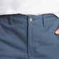 Calções de convés Nautica Stretch Classic Fit para homem, azul, tamanho 42