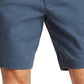Calções de convés Nautica Stretch Classic Fit para homem, azul, tamanho 42