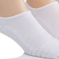 Meias invisíveis Gold Toe The Sneaker Masculinas Brancas Tamanho 8-11