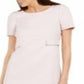 Vestido de sarja feminino Anne Klein, rosa, tamanho 0