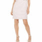 Vestido de sarja feminino Anne Klein, rosa, tamanho 0