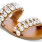 Sandália feminina Reason da Steve Madden, marrom, tamanho 8 M