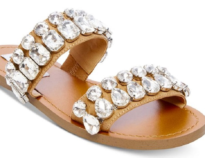 Sandália feminina Reason da Steve Madden, marrom, tamanho 8 M