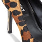 DKNY Camel Leopard Lexi Pump Feminino Marrom Tamanho 8