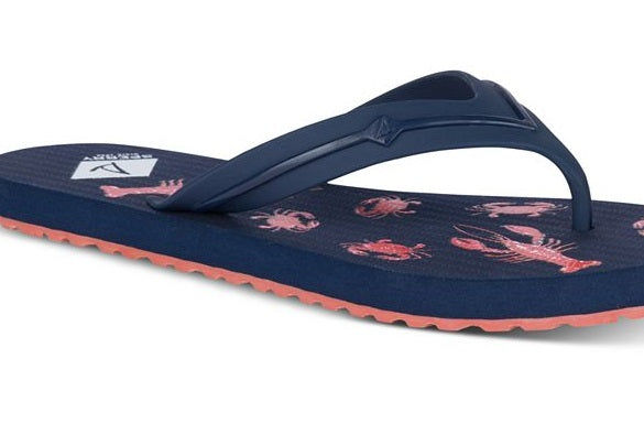 Chinelo Sperry Warf Thong Feminino Azul Tamanho 11 M