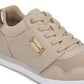 Tommy Hilfiger Botas Femininas de Couro Fawn com Biqueira Amêndoa e Cano Curto, Pretas, Tamanho 9,5M