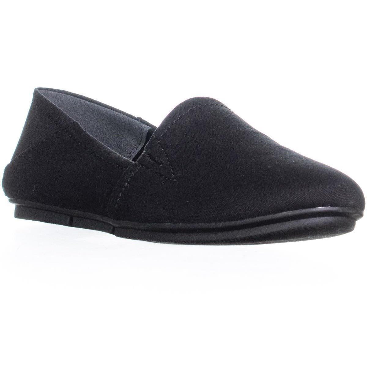 Sapatilhas femininas Style &amp; Co Nixine Slip-on pretas, tamanho 7,5 M