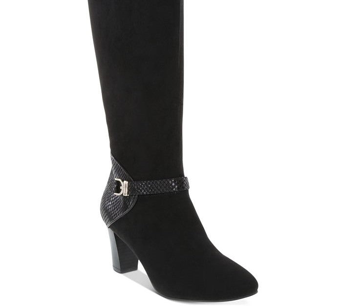 Karen Scott Sharonn Botas Femininas Fechadas Cano Médio Marrom Tamanho 7,5M-WC